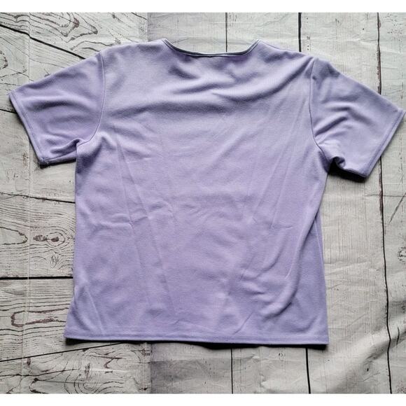 Kathie Lee T Shirt Size Medium Light Purple - Picture 5 of 5